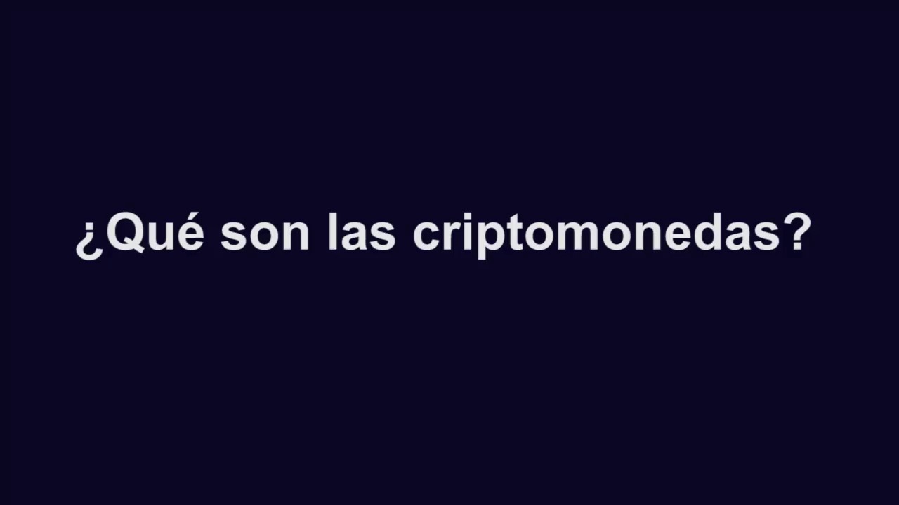 ¿Qué es una criptomoneda?